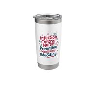 Infection Control Nurse Preventing, Infectious Nursing Stainless Steel Insulated Tumbler