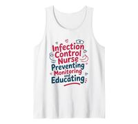 Infection Control Nurse Preventing, Infectious Nursing Tank Top