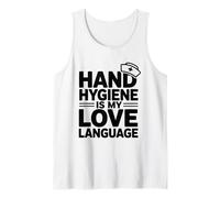 Infection Control Nursing, Hand Hygiene is My Love Language Tank Top