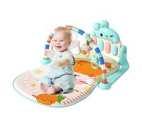 infent Play Gym - Babe Piano Activity Mat, Crawling Sensory Carpet, Music Lights, Soft Design, Travel-Friendly Toy | Ideal for Home Daycare Nursery Camping Floor Play Educational Entertainment