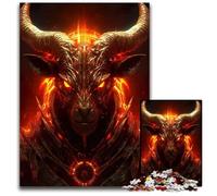 Infernal Incarnation 1000 Piece Puzzle Difficult Puzzles for Adults Challenging Brain Teaser Relaxing Toy for Teenagers 1000 PCS(75x50cm)