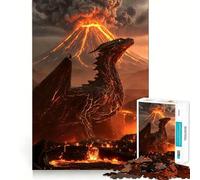 Infernal Reign 1000 Piece Jigsaw Puzzles for Adults Jigsaw Creative Fun Clean Cut Fun Challenge Evening Game (50x75cm)