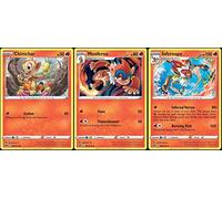 Infernape 026/172 Brilliant Stars - Evolution Pokemon 3 Card Lot - Rare Stage 2 Fire