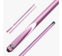 Inferno 2 Piece Fiberglass Snooker & Pool Cue - 9.5mm Layered Tip (Pink)