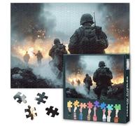Inferno Advance Fiery Combat 1000 Piece Puzzle for Adults