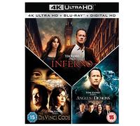 Inferno, Angels and Demons and The Da Vinci Code 4K Ultra HD Boxset (7 Discs Set)