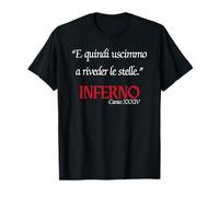 Inferno Dante Alighieri Divine Comedy Canto XXXIV T-Shirt