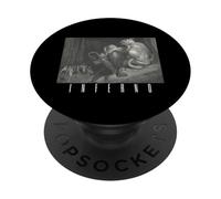 Inferno Dore Divine Comedy Dante Canto 5 Dark Minotaur PopSockets Adhesive PopGrip