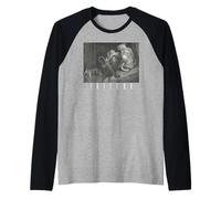 Inferno Dore Divine Comedy Dante Canto 5 Dark Minotaur Raglan Baseball Tee