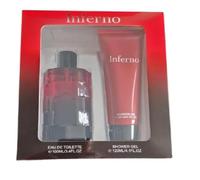 Inferno Parfum for Men 100ml EAE DE Toilette EDT 100ml and Shower Gel 120ml Gift set For Men By Modaleo Collections