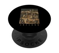 Inferno Stradano Dante Divine Comedy Singing 18 Demon Art PopSockets Adhesive PopGrip