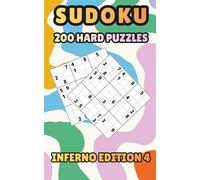 Inferno Sudoku: Hard Puzzles (Pocket Edition): 100 Challenging Sudoku Puzzles for Adults - Compact 5x8 Brain Training for Focus, Logic & Daily Mental Fitness (Inferno Sudoku Edition)