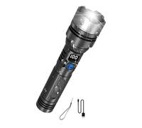 Inferright Flashlight,2-in-1 High Lumens Rechargeable Waterproof,Ultimate Survival Flashlight Pro,with 5 Modes,USB Rechargeable,Waterproof,for Outdoor Sports,Camping (1Pcs)