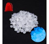 Inferright Glow In The Dark Rocks - Illuminate Your Outdoors With Enchanting Glow! Solar Power Glow Rocks, Glow In The Dark Rocks Outdoor, For Garden Lawn Yard, Walkway (200PC,White)