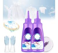 Inferright Stain Remover - Professional stain removal formula, for white, dark, colored and all washable fabrics, Active Enzyme Laundry Stain Remover - Any stains such as coffee/tea/ink/juice/wine (2)
