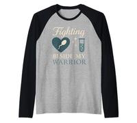 Infertility Dad IVF Father Male Fertility Warrior Science Raglan Baseball Tee