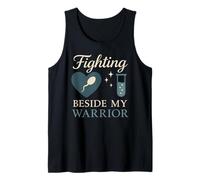 Infertility Dad IVF Father Male Fertility Warrior Science Tank Top