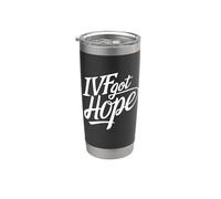 Infertility Strength Faith Saying Stainless Steel Insulated Tumbler