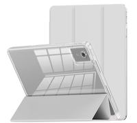 INFILAND Case for Lenovo Idea Tab 11" 2025/Moto Pad 2026, Slim Stand Crystal Clear Protective Smart Cover for Lenovo Idea Tab 11 Inch TB-336ZU/336FU/Moto Pad 2026 [Auto Wake/Sleep] (Silver)