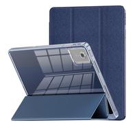 INFILAND Case for Lenovo Idea Tab 11" 2025/Moto Pad 2026, Slim Stand Crystal Clear Protective Smart Cover for Lenovo Idea Tab 11 Inch TB-336ZU/336FU/Moto Pad 2026 [Auto Wake/Sleep] (Blue)