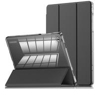 INFILAND for Samsung Galaxy Tab A11+ Plus/A9+ Plus 11 inch Case (2023/2025), Slim Stand Crystal Clear Protective Smart Cover for Galaxy Tablet A9+/A11+ [Auto Wake/Sleep] (Black)