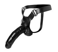 Infiltrator II Hollow Strap-on with 9 inch Dildo