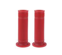 INFINAUTO 1" 25mm 1.1" 28mm Universal Motorcycle Hand Grips Cover Non Slip TPU Handlebar Grips for Motorcycle Scooter Bicycle ATV Dark Red 1 Pair