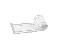 INFINAUTO 1.97"x70.87" Car Hood Stripe Pattern Sticker Exterior Decal White Stylish Design