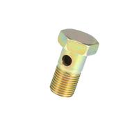 INFINAUTO 1 Pcs M16x1.5 Banjo Bolt Brake Line Fitting Adapter Iron Bronze Tone Stylish Design
