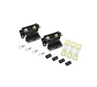 INFINAUTO 1 Set 80A Fuse Kit 2 x ANS Holder 3 x 80 AMP Fuses Dual Battery Stylish Design