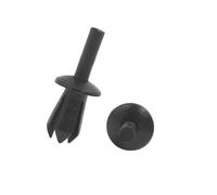 INFINAUTO 10pcs 5mm Plastic Rivet Engine Trim Fastener Panel Retainer Clips | Car Door Trim Fender Rivets Clip, Stylish Design
