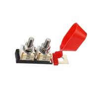INFINAUTO 150A MRBF Terminal Fuse Block Kit, Plastic, Black, 1 Set Stylish Design