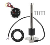 INFINAUTO 165mm Fuel Sending Unit and Gauge Kit 6.5" for Boat Car Vehicle Fuel Tank Sending Unit Fuel Level Sending Unit Gas Water Tank Sender
