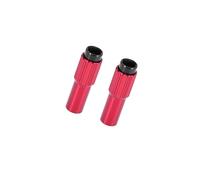 INFINAUTO 2 Pcs Red Metal Bicycle Cable Adjuster Brake Gear Shift Connector Stylish Design