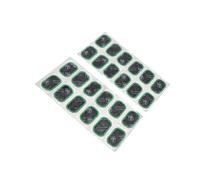 INFINAUTO 24pcs Inner Tyre Patch Repair Kit Motorcycle Tyre Puncture Patches Stylish Design
