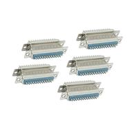 INFINAUTO 25 Pin D-SUB DB25 Female Male Solder Type Connectors (Pair of of 5) Stylish Design