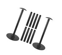 INFINAUTO 2pcs Boat Cover Support Pole Adjustable Height from 12" to 54" Stylish Design