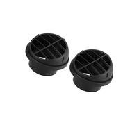 INFINAUTO 2pcs Car Warm Air Vent Outlet 65mm Ducting Heater Air Vent Outlet Stylish Design