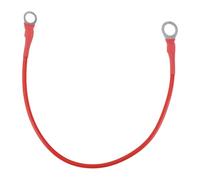 INFINAUTO 30cm 12 AWG Battery Inverter Cable 3/8" 5/16" Battery Cable Tinned Copper Red OT Type 1 Pc