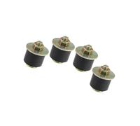 INFINAUTO 4pcs Car Rubber Expansion Freeze Plug Fit 1" to 1-1/8" 25mm-28mm Stylish Design