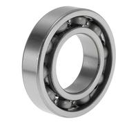 INFINAUTO 60/28 Deep Groove Ball Bearings 28x52x12mm P4 Open Type Lubricated Bearings 1 Pcs Car Scooter Skateboard Wheel Universal Silver Tone