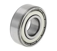 INFINAUTO 6202ZZ Deep Groove Ball Bearings P4 15x35x11mm Car Lubricated Bearings Silver Tone Double Metal Seal