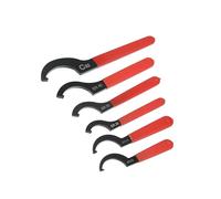 INFINAUTO 6pcs Coil Over Wrench Shock Spanner Adjustable C Shape Wrenches Tool Stylish Design
