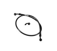 INFINAUTO Brake Hose Motorcycle Hydraulic Brake Line Oil Hose Pipe Fitting with Banjo/Inner for ATV Motorcycle Motocross/Durable 80cm Length / 1 Set Stylish Design