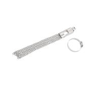 INFINAUTO Car Anti Static Strap Earth Belt Ground Wire w Adjustable Ring Stylish Design