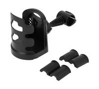 INFINAUTO Cup Holder, 1.97" Car Center Console Armrest Add-On Cup Holder ABS Black, 1 Pc