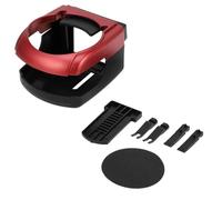 INFINAUTO Cup Holder, 2.60" Car Center Console Armrest Add-On Cup Holder ABS Red, 1 Pc
