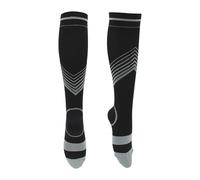 INFINAUTO Cycling Socks Shock Absorption Breathable Sweat Absorption Outdoor Bike Socks Gray Medium Size Neutral and Universal Nylon 1 Pair
