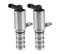 INFINAUTO Engine Variable Valve Timing VVT Solenoid, Car Engine Camshaft Oil Control Valve No.12671373 for Chevrolet Malibu 2016-2022 Silver Tone, 2 Pcs