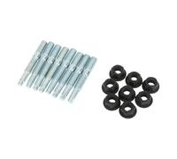 INFINAUTO Exhaust Manifold Mount Hardware Bolt Kit, No.W701706S2 for Ford Expedition 5.4 2007-2014 Silver Tone, 1 Set